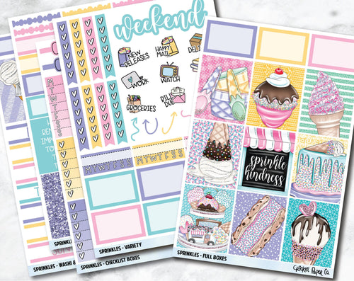 FULL KIT Planner Stickers - Bejeweled Library – Cricket Paper Co.