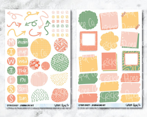 FULL KIT Planner Stickers - Bejeweled Library