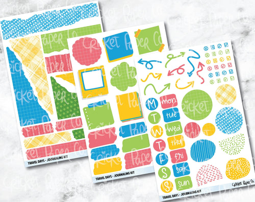 JOURNALING KIT Stickers for Planners, Journals and Notebooks - Lavende –  Cricket Paper Co.