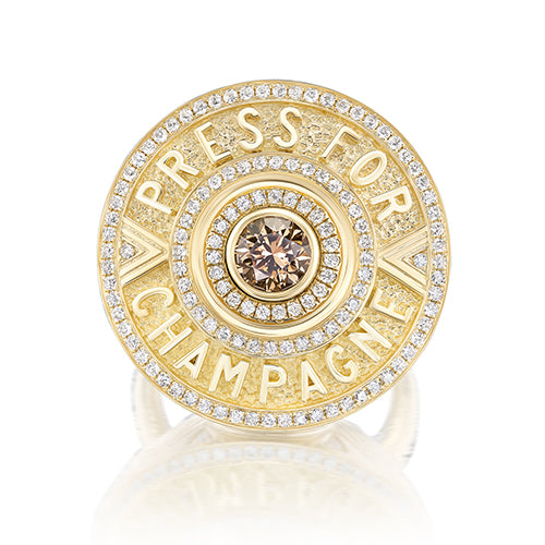 Ashley Longshore X Harwell Godfrey Press for Champagne Ring