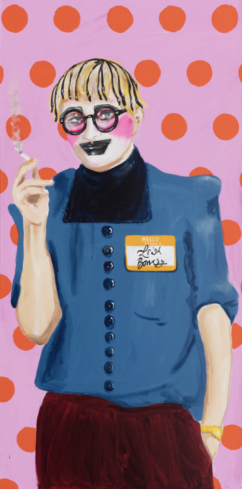 David Hockney as Leigh Bowery