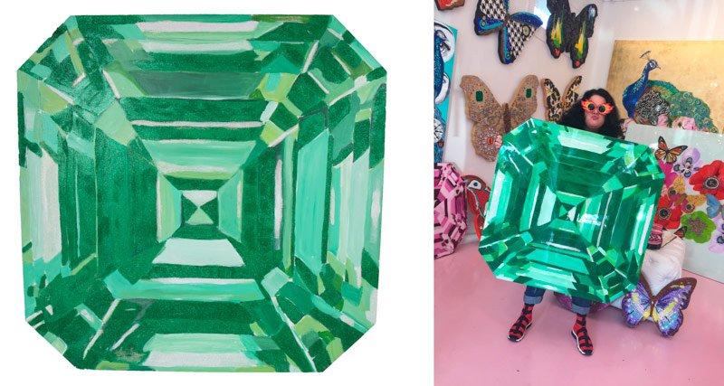 Emerald Cut Out