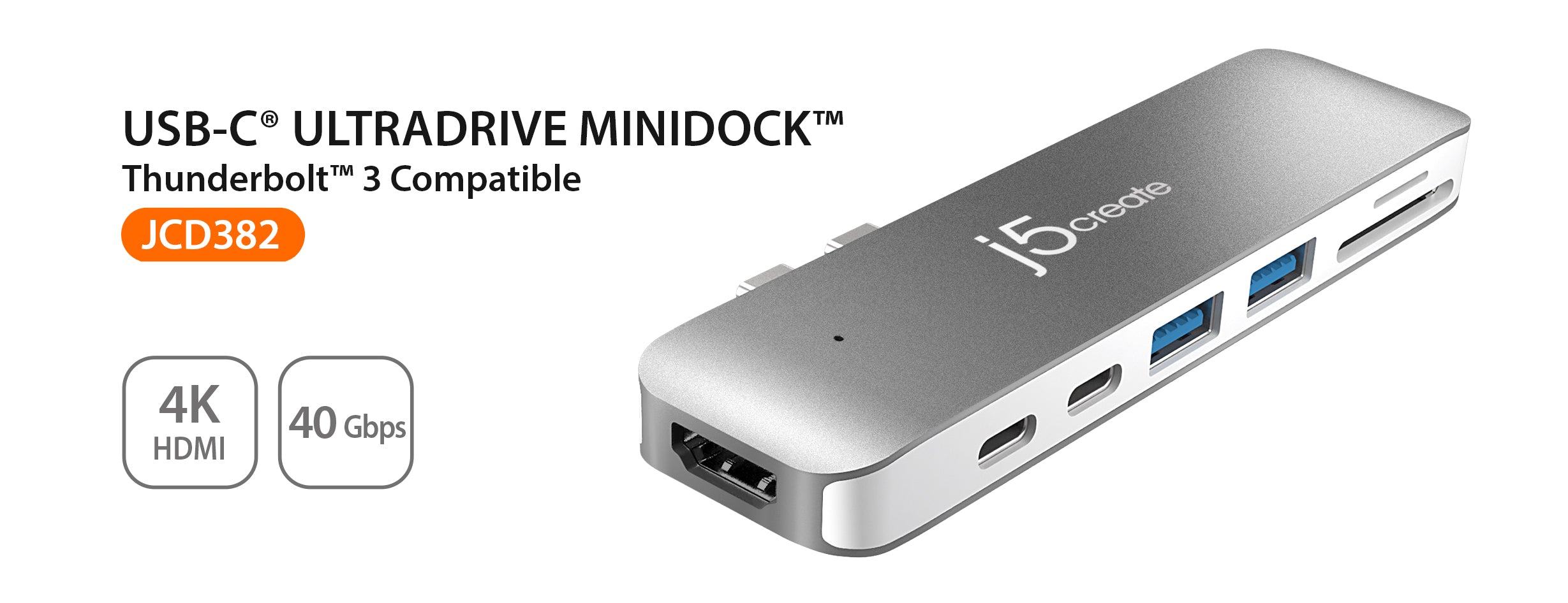USB-C™ ULTRADRIVE MINIDOCK™ – j5create