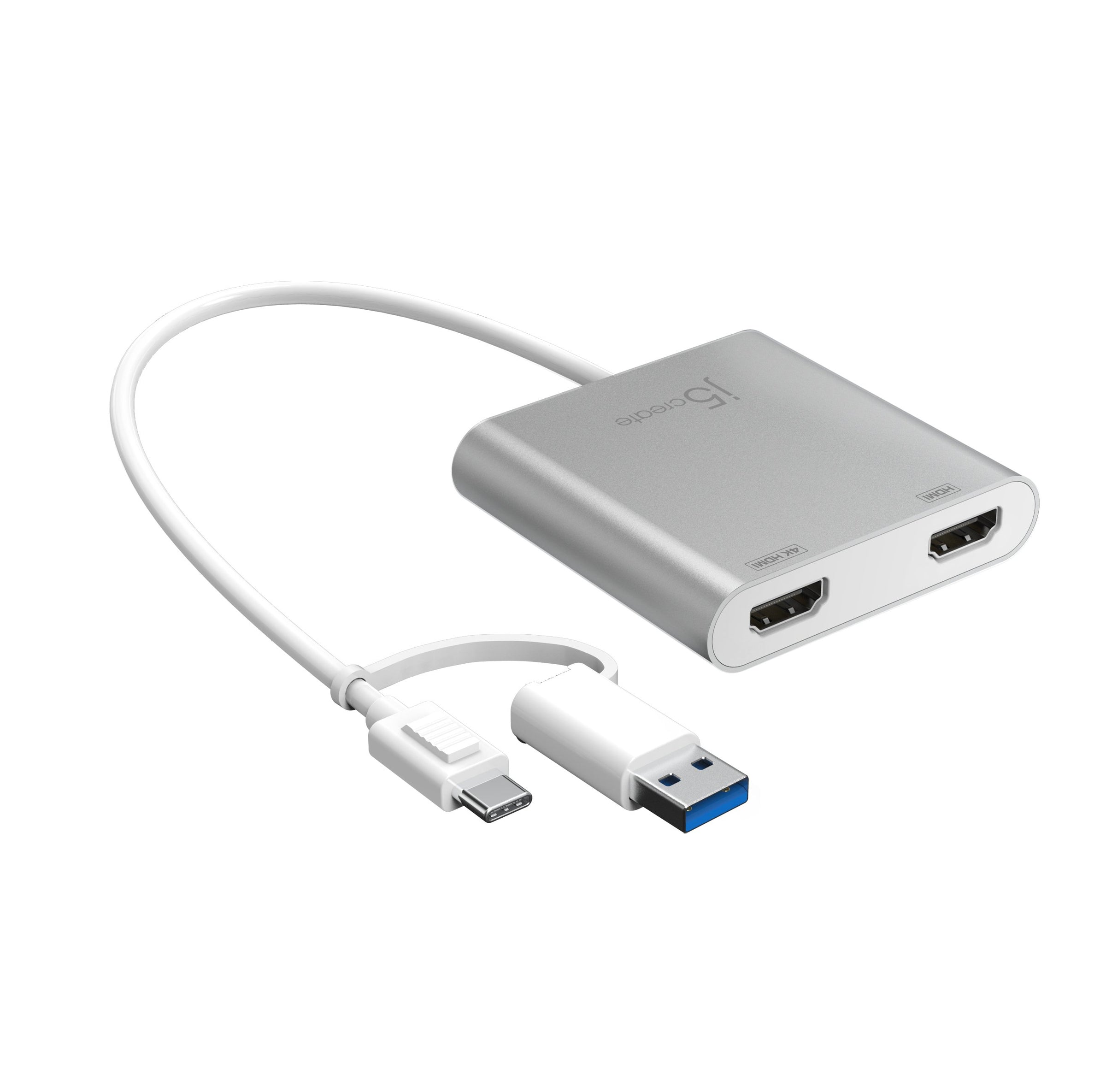 Medisch wangedrag Chaise longue vitaliteit USB-C® to Dual HDMI™ Multi-Monitor Adapter – j5create