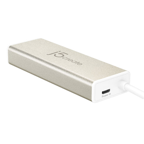 j5create  JUH470 USB™ 3.0 Multi-Adapter Gigabit Ethernet / 3-Port