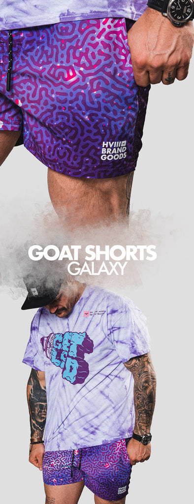 GOAT Shorts - Galaxy