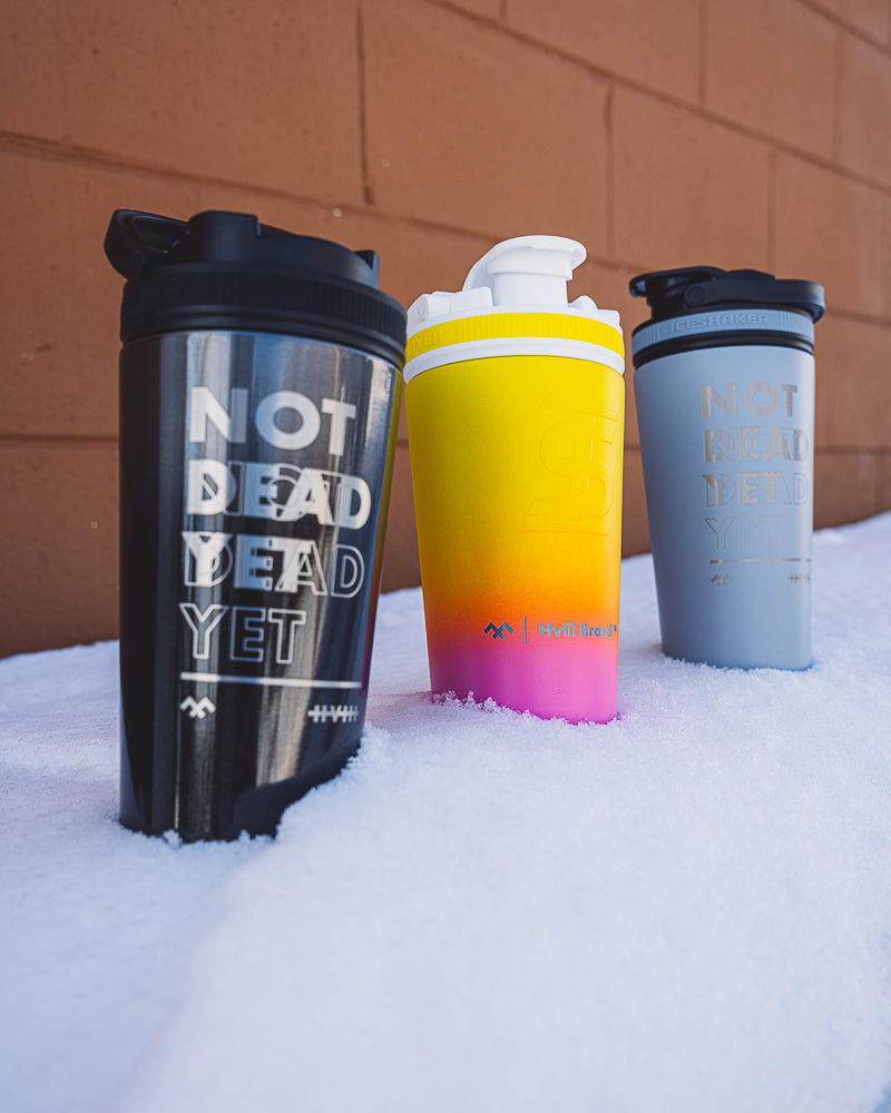 Insulated Super Shaker - Not Dead Yet (NDY) - Obsidian Fade