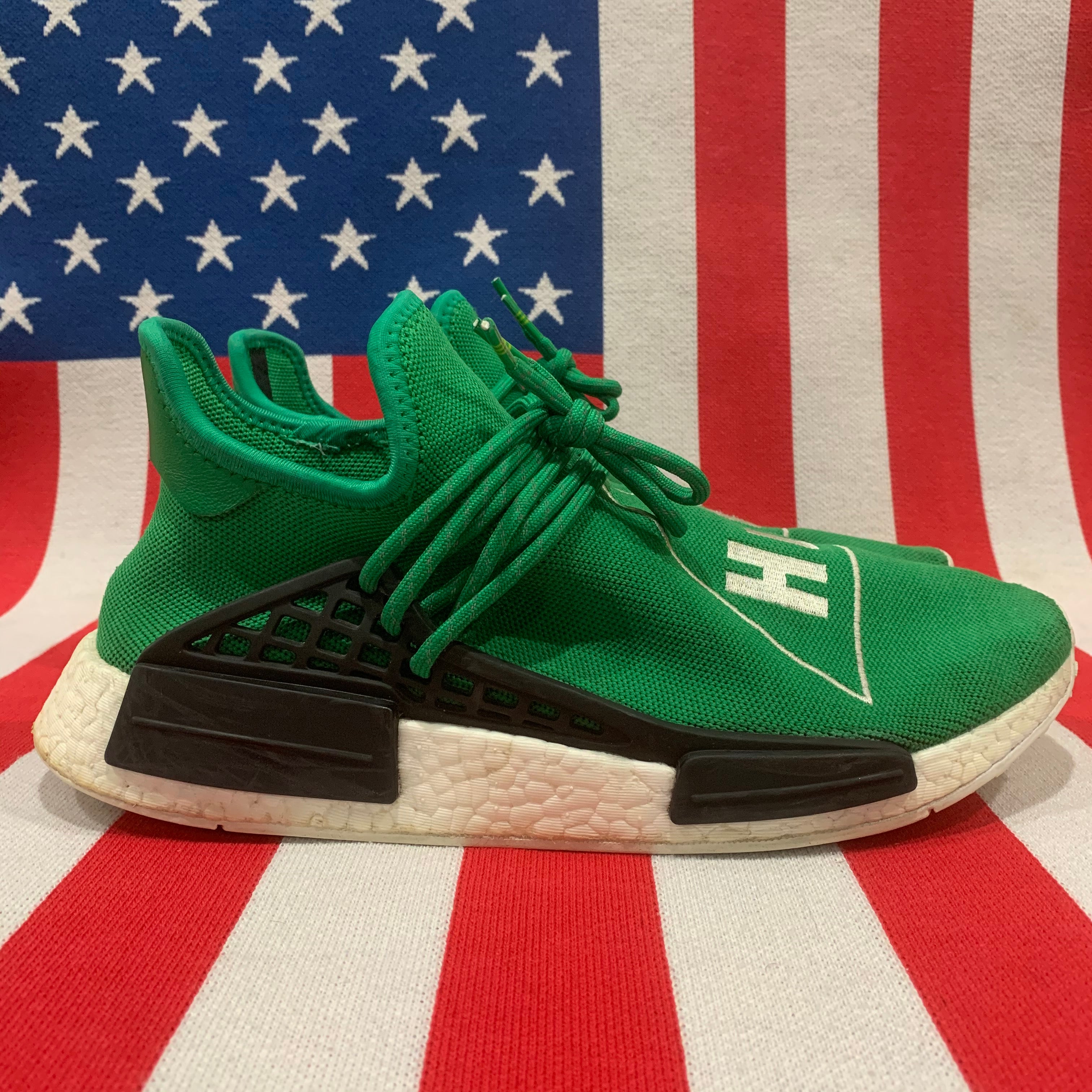 green nmd human race