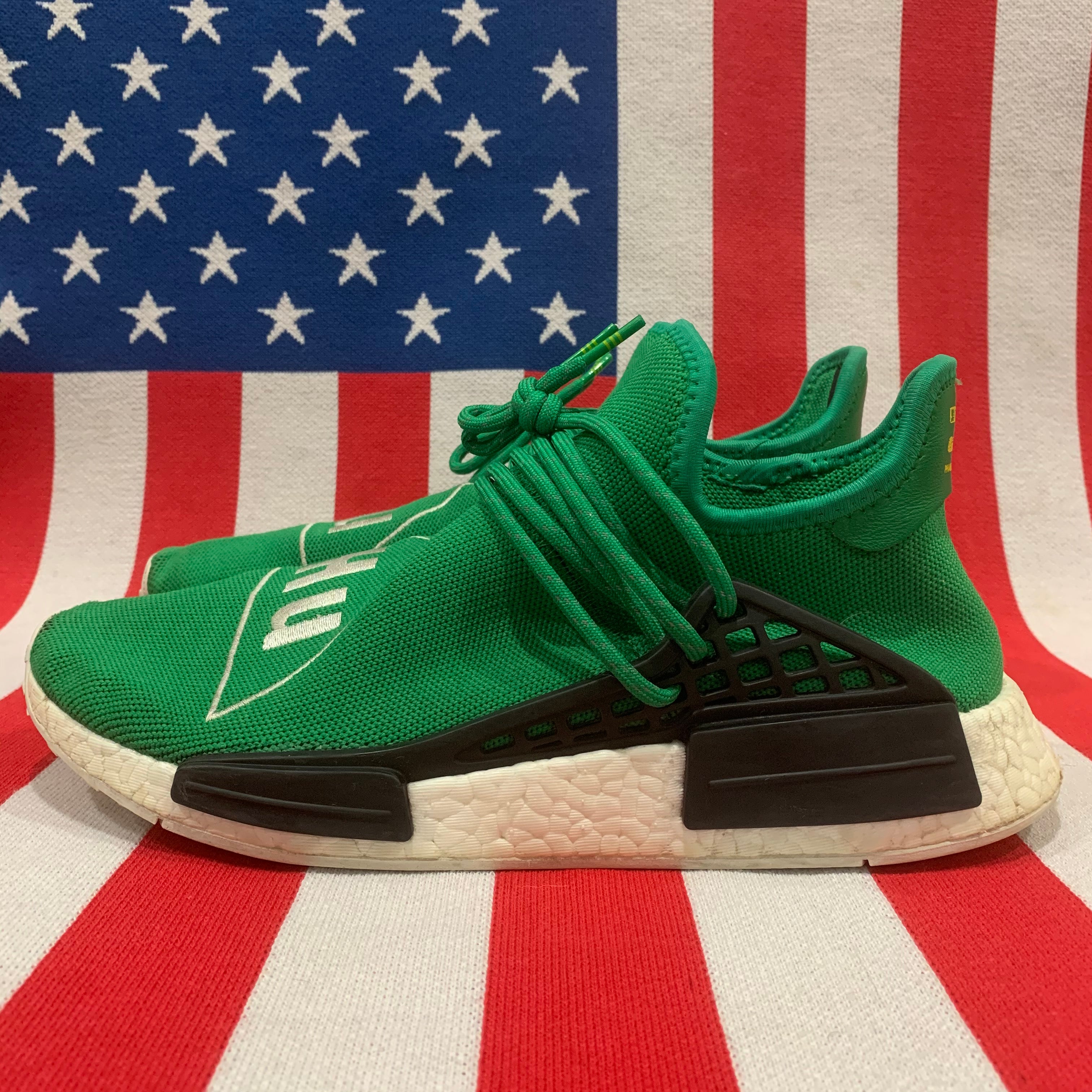 adidas nmd human race green