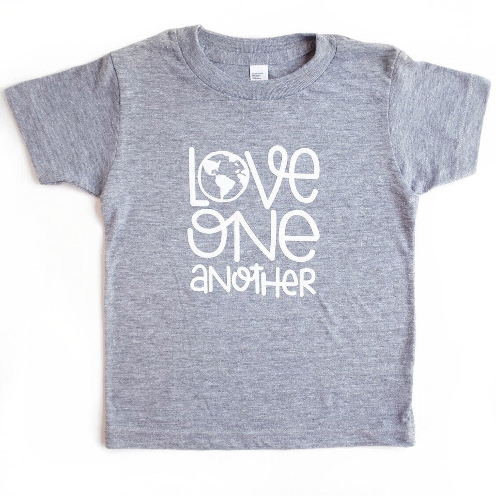 LOVE ONE ANOTHER KIDS T-SHIRT - MAMA SAID TEES - EVERYKIND