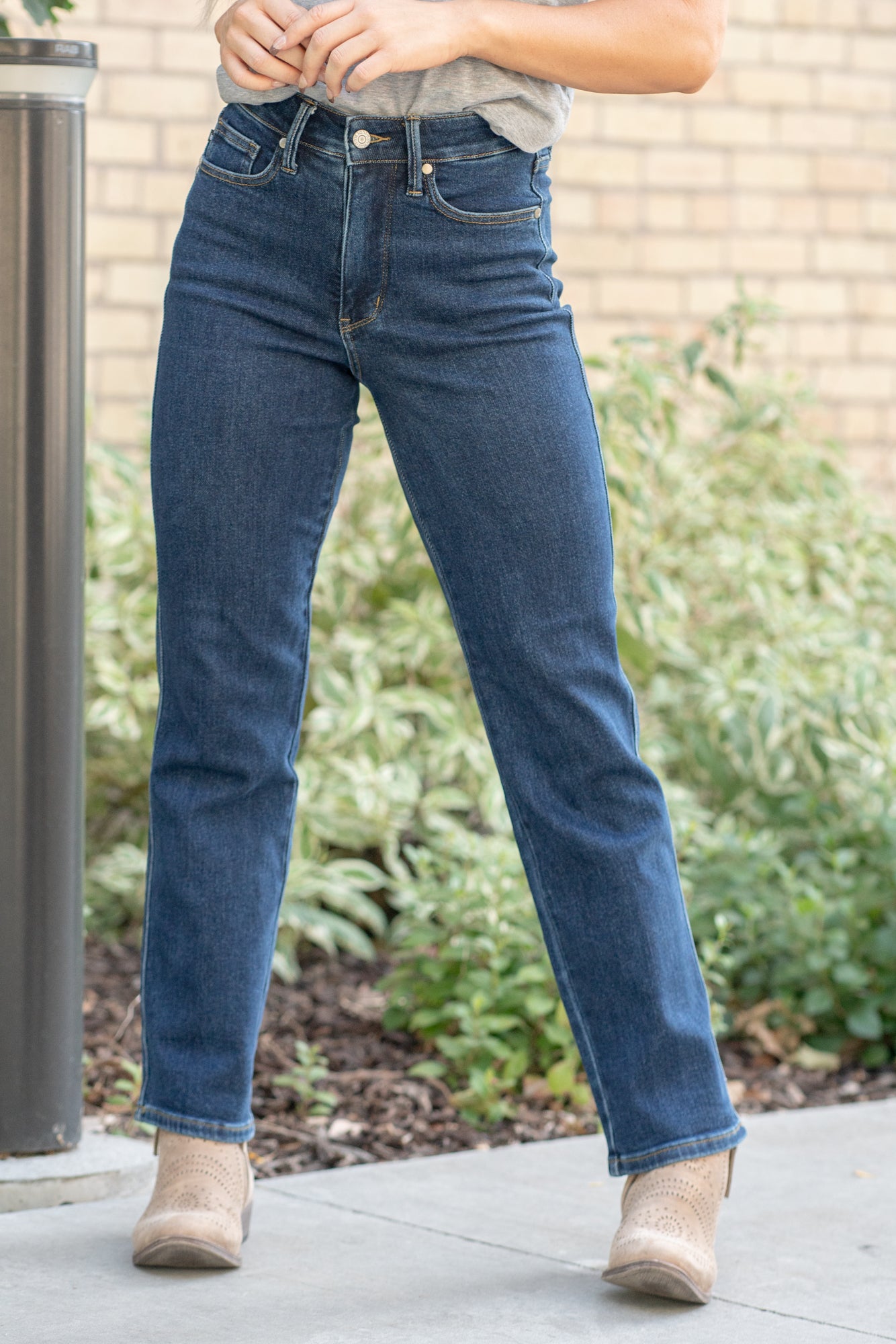 Judy Blue Jeans Kenner High Rise Tummy Control Straight – American 