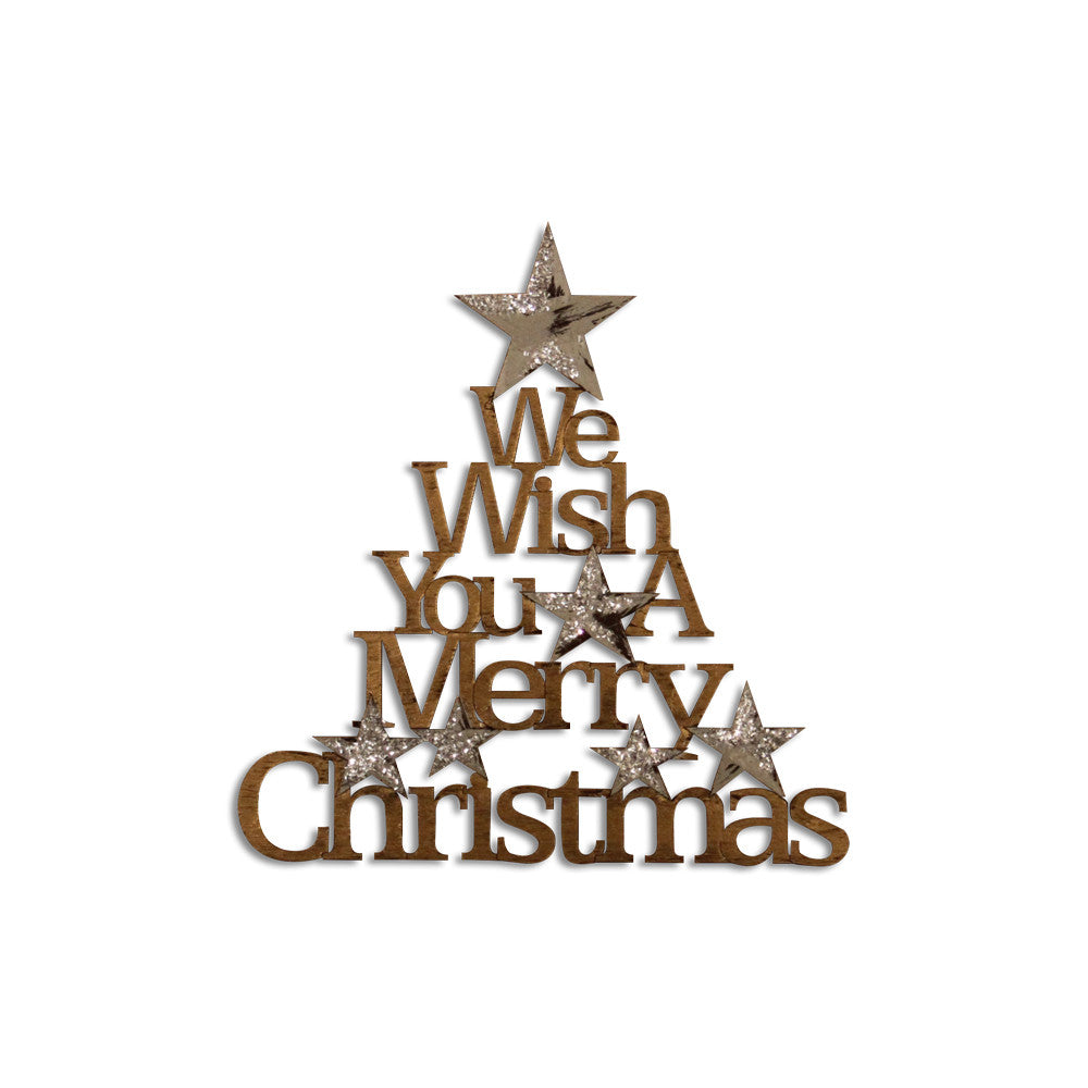 We Wish You A Merry Christmas Wall DecorWe Wish You A Merry Christmas Wall Decor