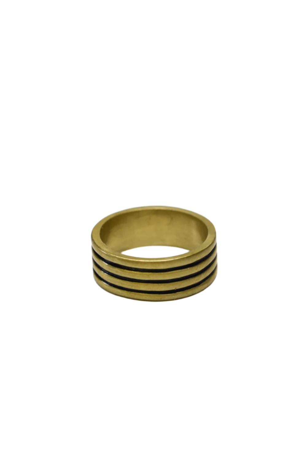 Brass Stacked Ring