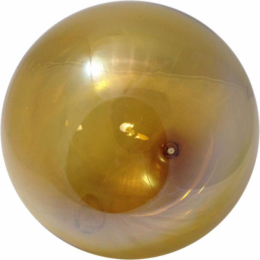 Sphere - 13" Amber Luster