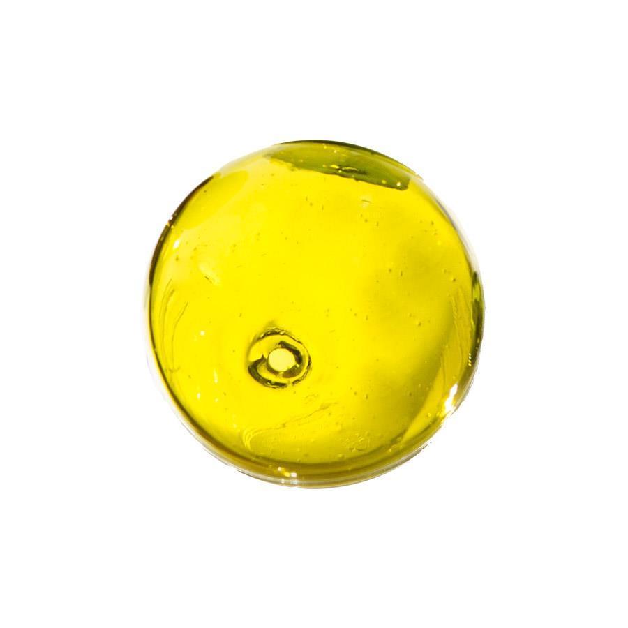 3"  LEMON Glass Ball