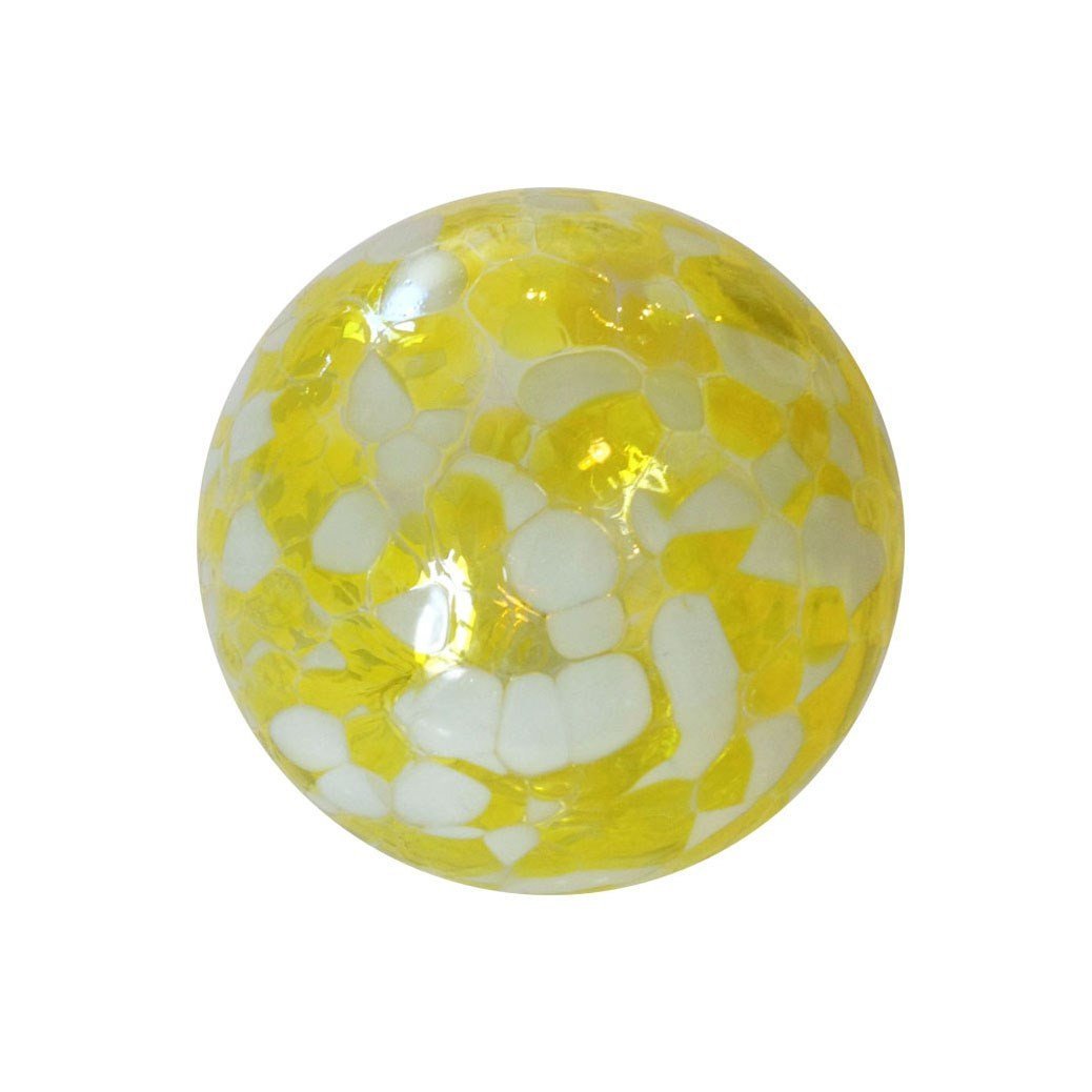 4.5""  SPECKLED-LEMON & WHITE