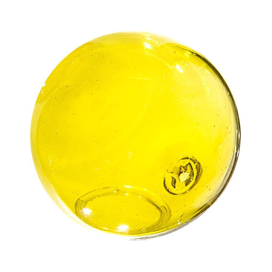 6"  LEMON Glass Ball