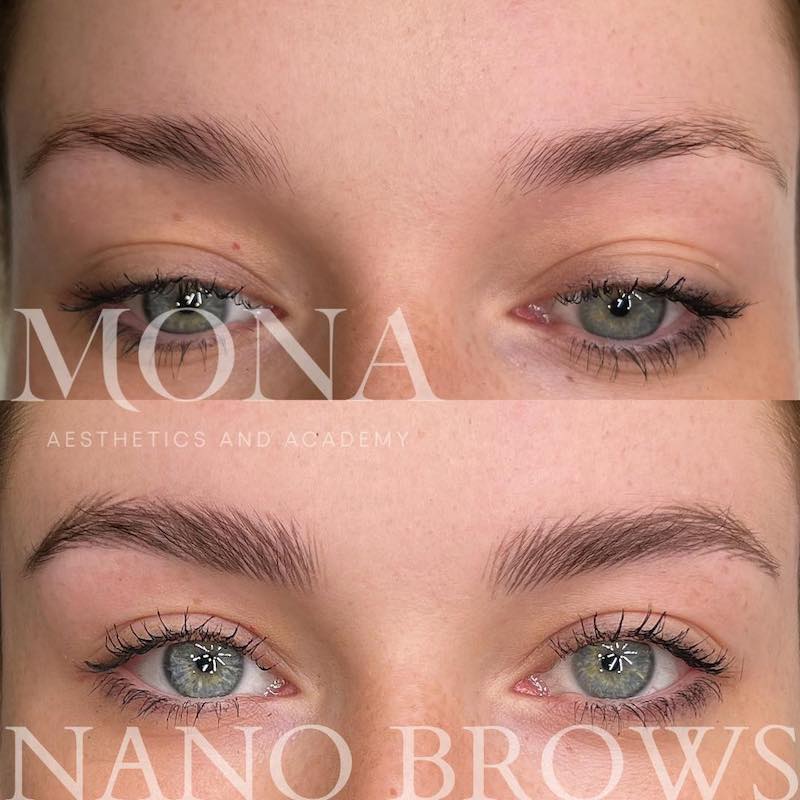 nano brow results