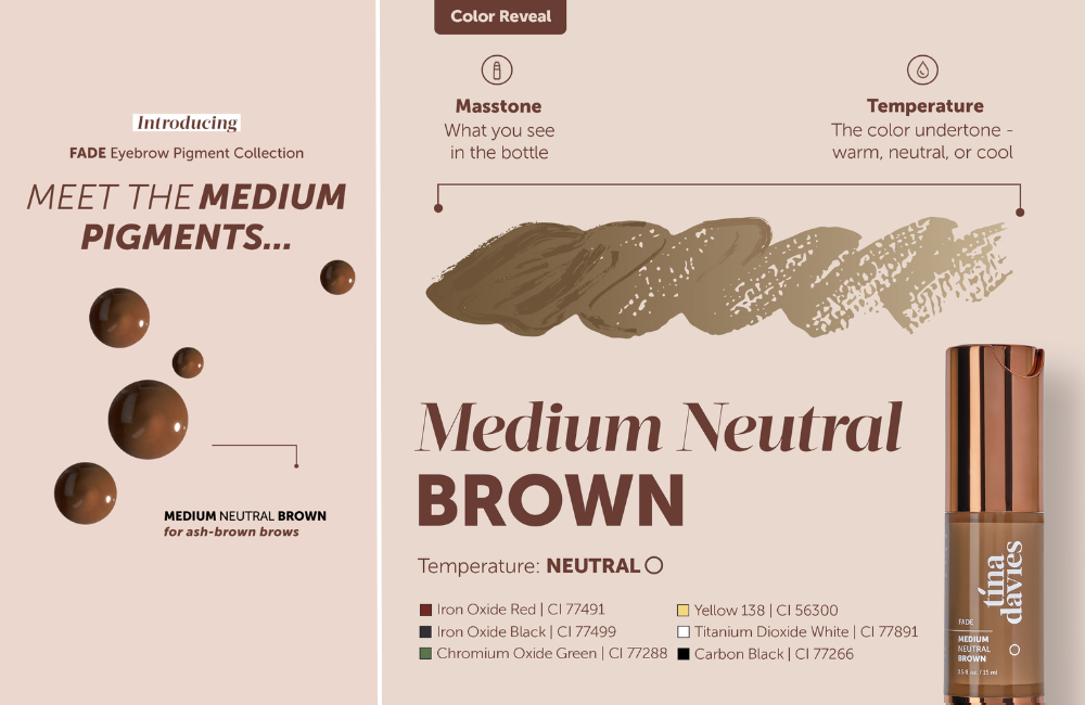 Meet the MEDIUM pigments of FADE