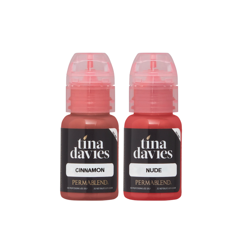 Tina Davies I Love Ink Lip Pigments for Lip Blushing Procedures by Permanent Makeup Artists