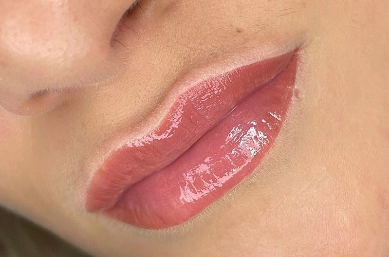 Lip Magic Lip Blushing Case Study Healed Results