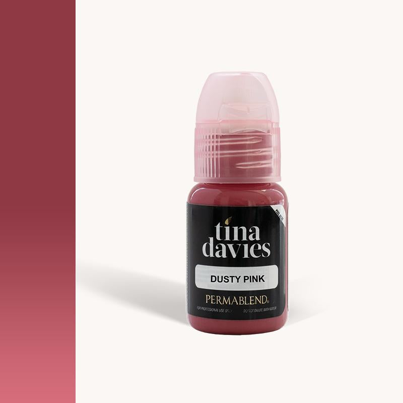 Tina Davies I Love Ink Lip PMU Pigments in Dusty Pink