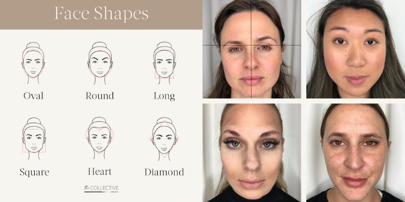 Brow Mapping Online Course for Permanent Makeup Artists Facial Asymmetry on The Collective by Tina Davies