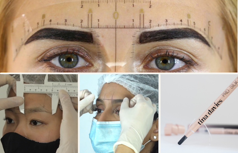 Brow Mapping Online Course for Permanent Makeup Artists on The Collective by Tina Davies