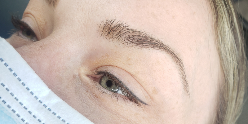 Healed Eyeliner Tattoo Case Study