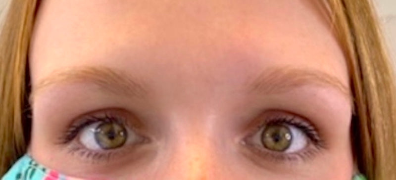 Case Study Before Client Image Combination Brow Permanent Makeup 