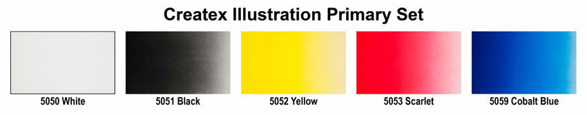 Createx Illustration Colors Box Set 5084-A