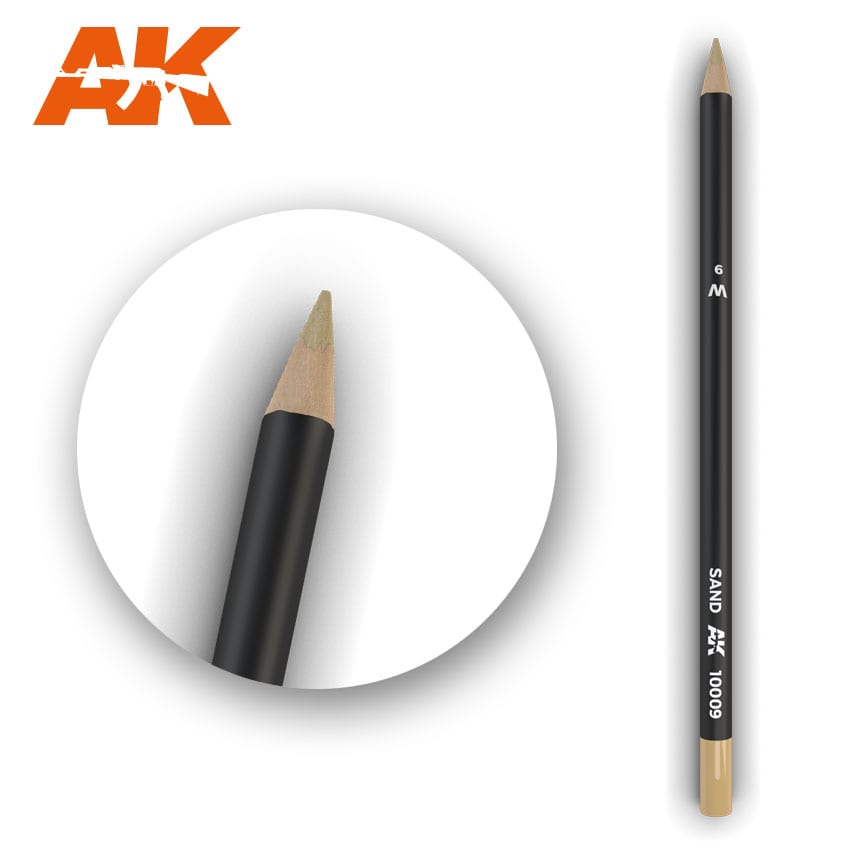 AK Interactive Watercolor Weathering Pencil Sand