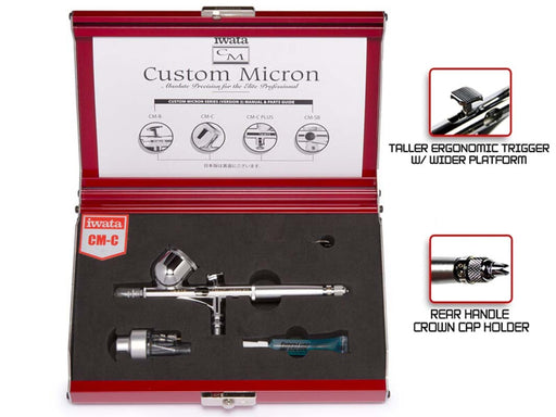 Iwata Custom Micron CM-C Plus Gravity Feed Airbrush