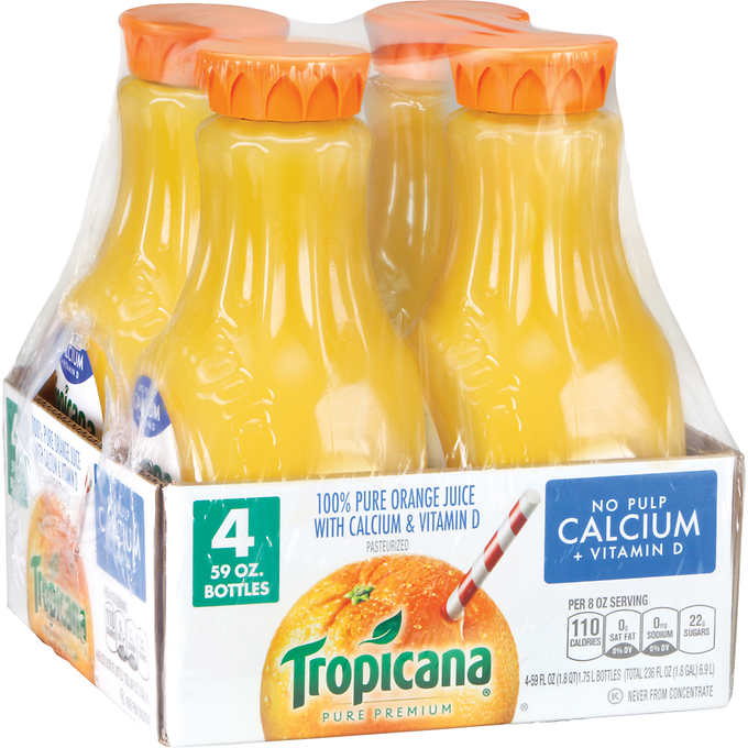 Tropicana Pure Premium Juice Orange With Calcium And Vitamin D