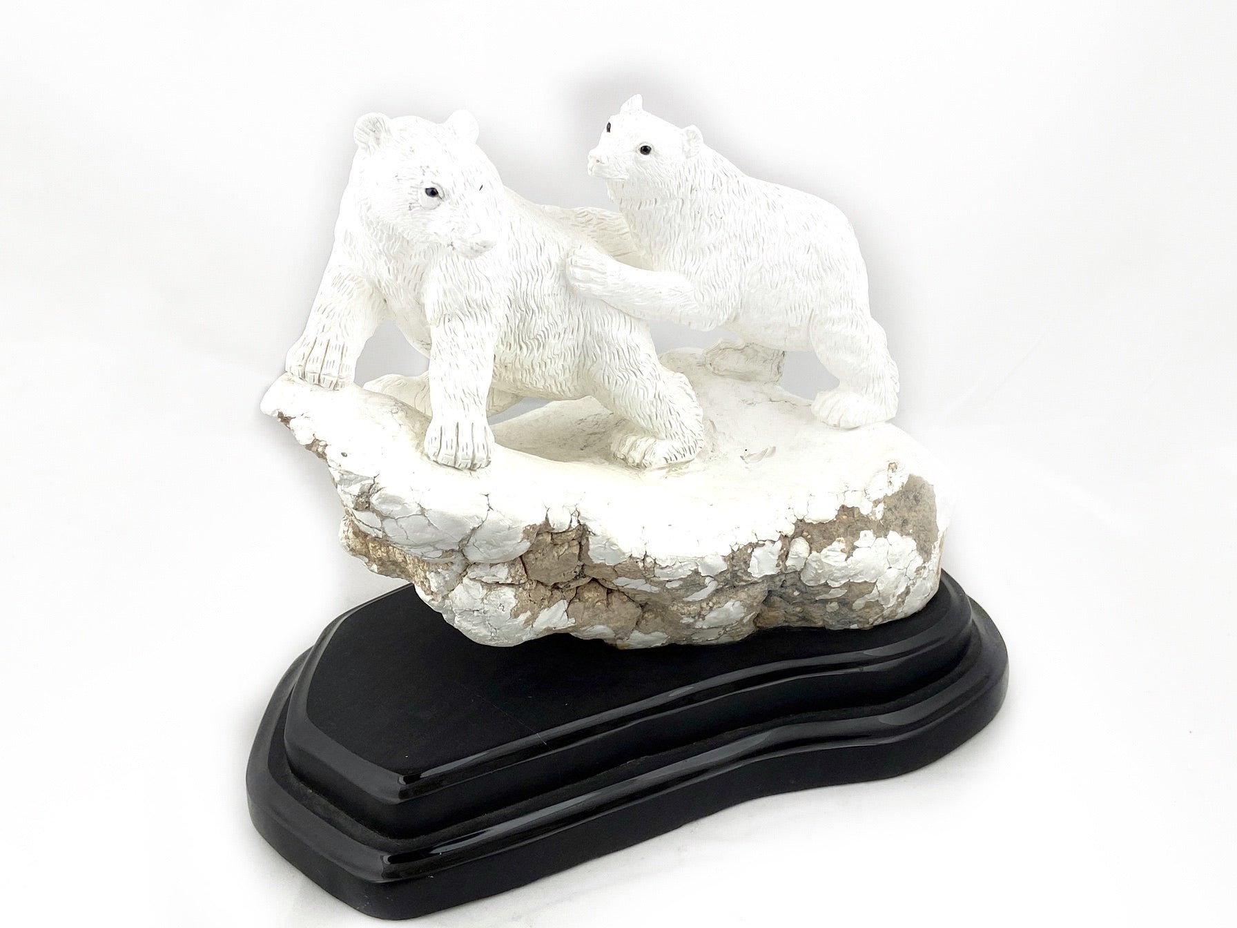 White Howlite Polar Bears - Large