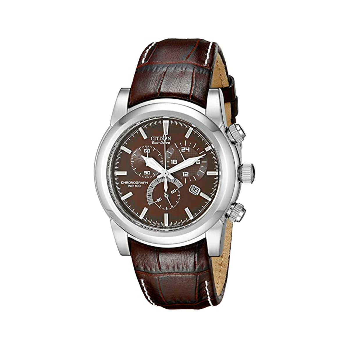 Citizen Men's AT0550-11X Eco-Drive Chronograph Leather Watch – Caroline  Fisher Jewelry