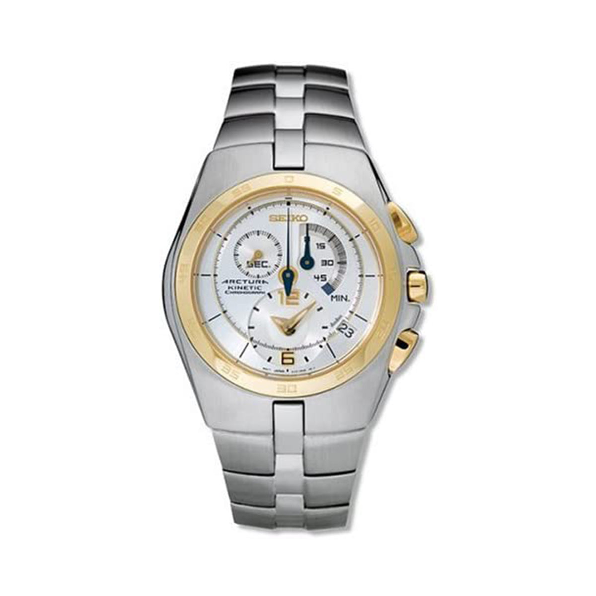 Seiko Men's SNL012 Arctura Kinetic Watch – Caroline Fisher Jewelry