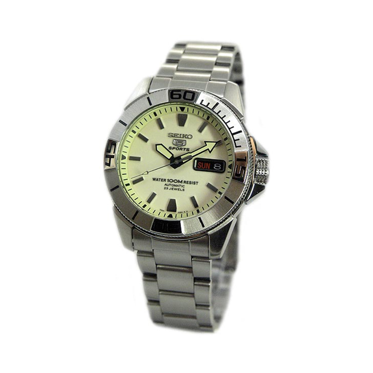 Seiko Men's SNZE17K1 Automatic Luminous Dial Watch – Caroline Fisher Jewelry