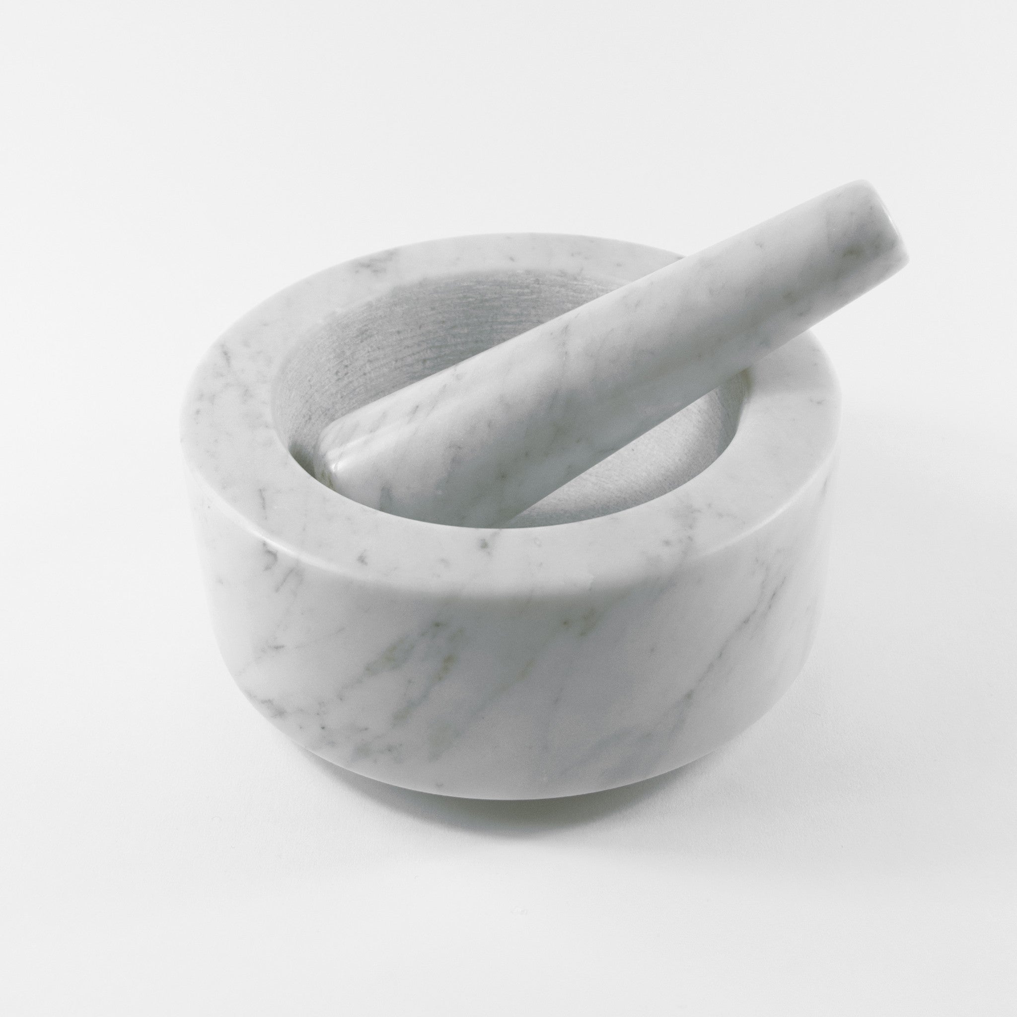 Thunder Group Marble Mortar and Pestle Set 4inch 