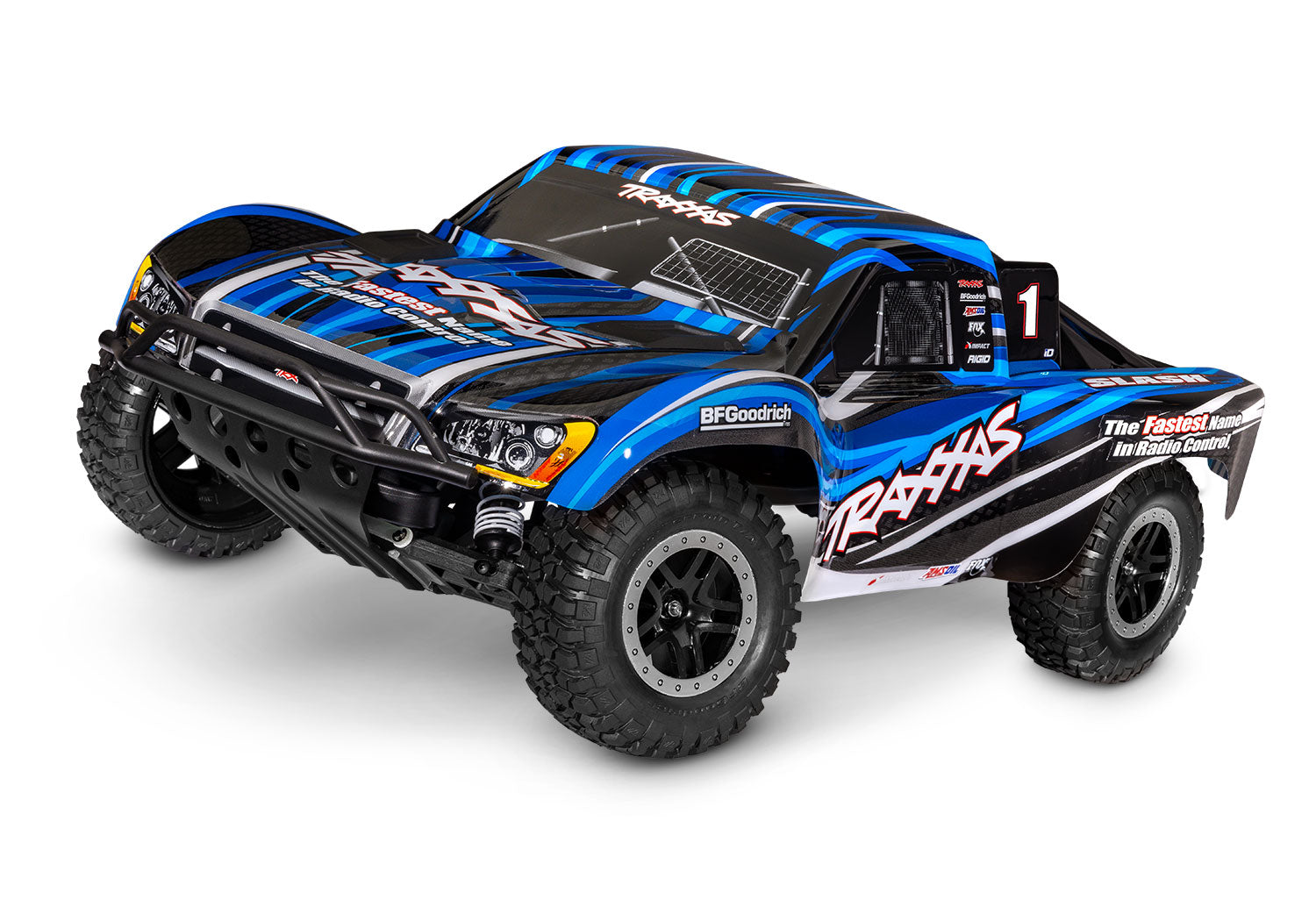TRAXXAS 58234-8 Slash: 1/10-Scale 2WD RTR Short Course Racing Truck with TQ™ 2.4GHz radio system