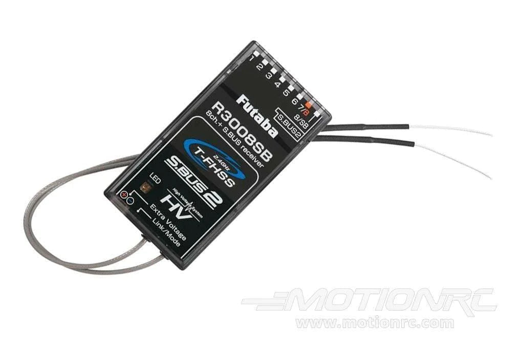 FUTABA 01102105-3 Futaba R3008SB 8-Channel T-FHSS Telemetry Receiver