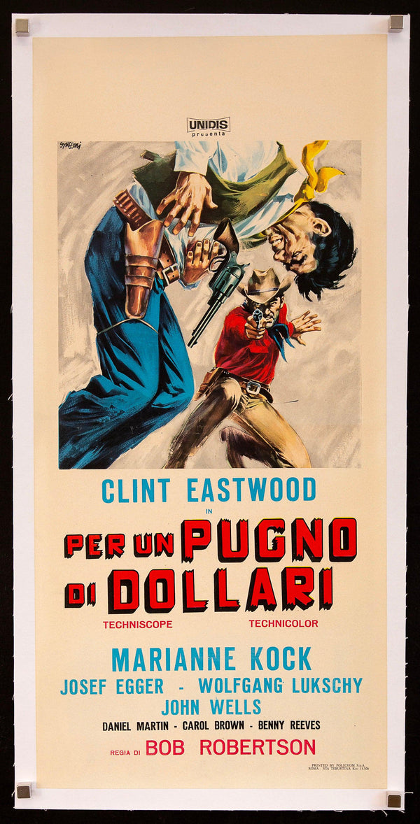 a fistful of dollars poster