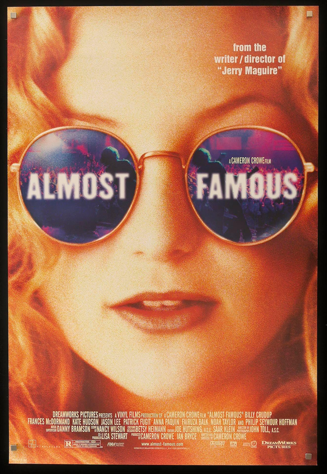 Almost Famous Vintage Movie Poster