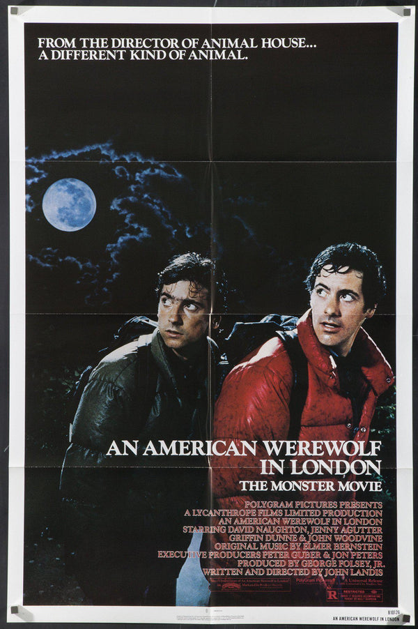 An American Werewolf in Paris (1997) Original One-Sheet Movie