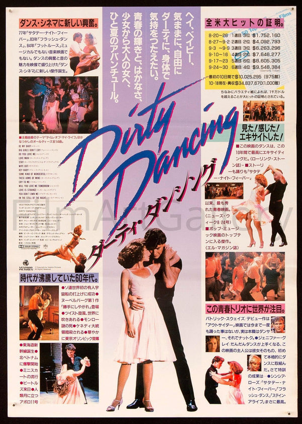 Dirty Dancing Movie Poster 1987 Film Art Gallery