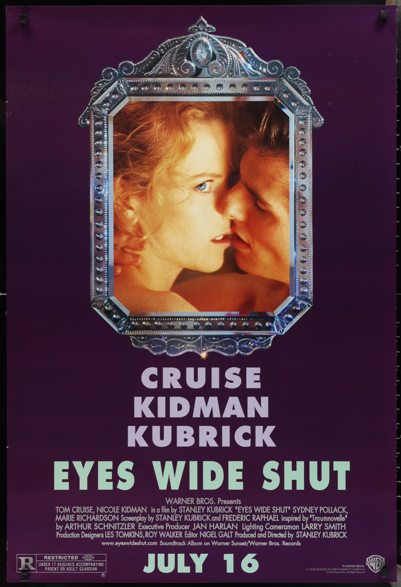 Eyes Wide Shut Vintage Stanley Kubrick Movie Poster