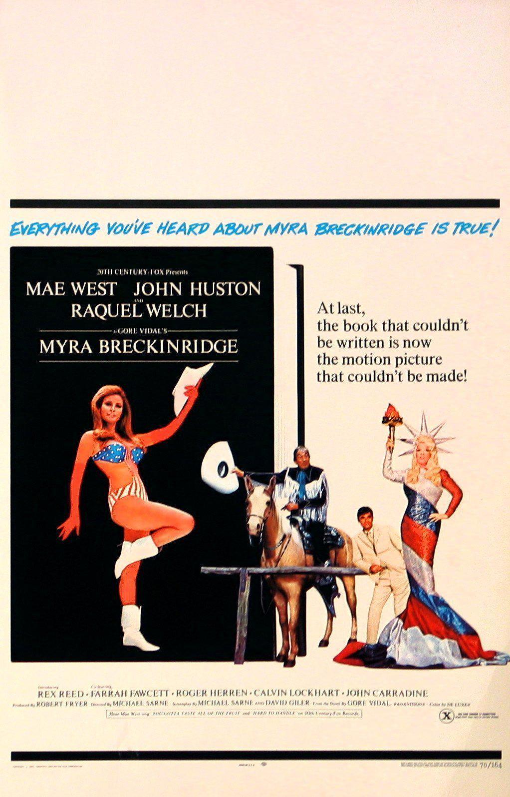 Myra Breckinridge Vintage Movie Poster