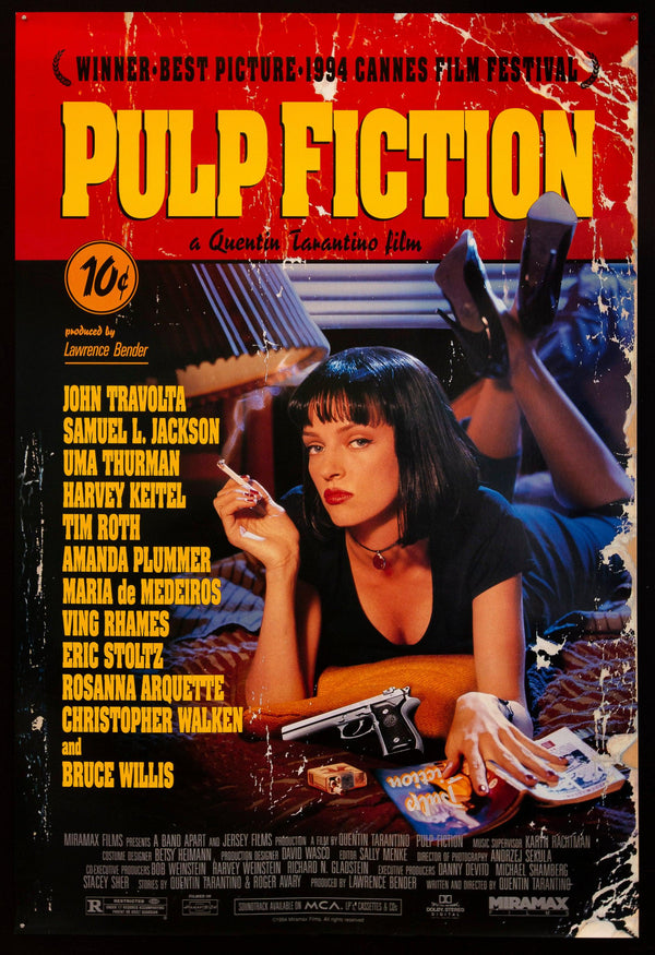 90s Pulp Fiction Poster-