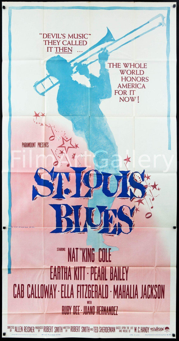 St. Louis Blues'', 1958, 3d movie poster Kids T-Shirt