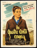 The 400 Blows (Les Quatre Cents Coups) French 1 panel (47x63) Original Vintage Movie Poster